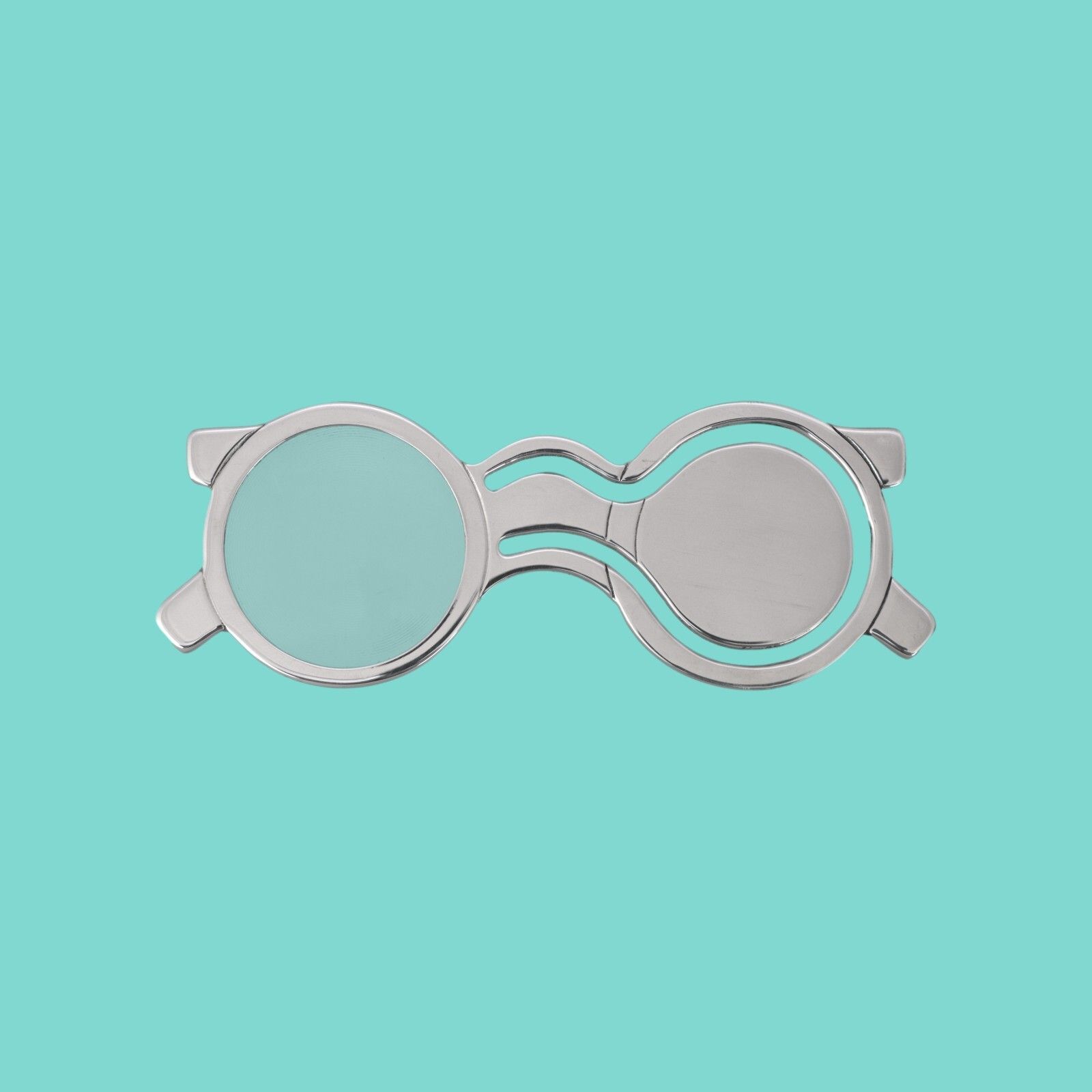 Novelty Tiffany & Co Silver Bookmark Page Marker Eyeglasses Magnifier photo Home Decor