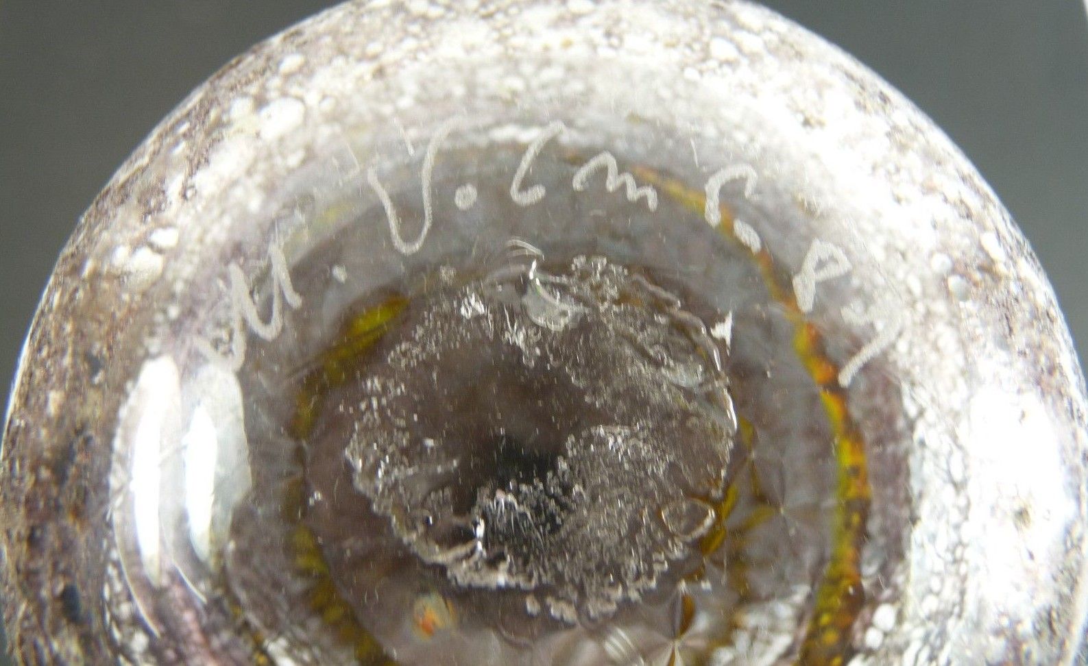 Milan Vobruba Glass Gusum Sweden Rare Surface Decorated (Aleppo) Vase photo buy