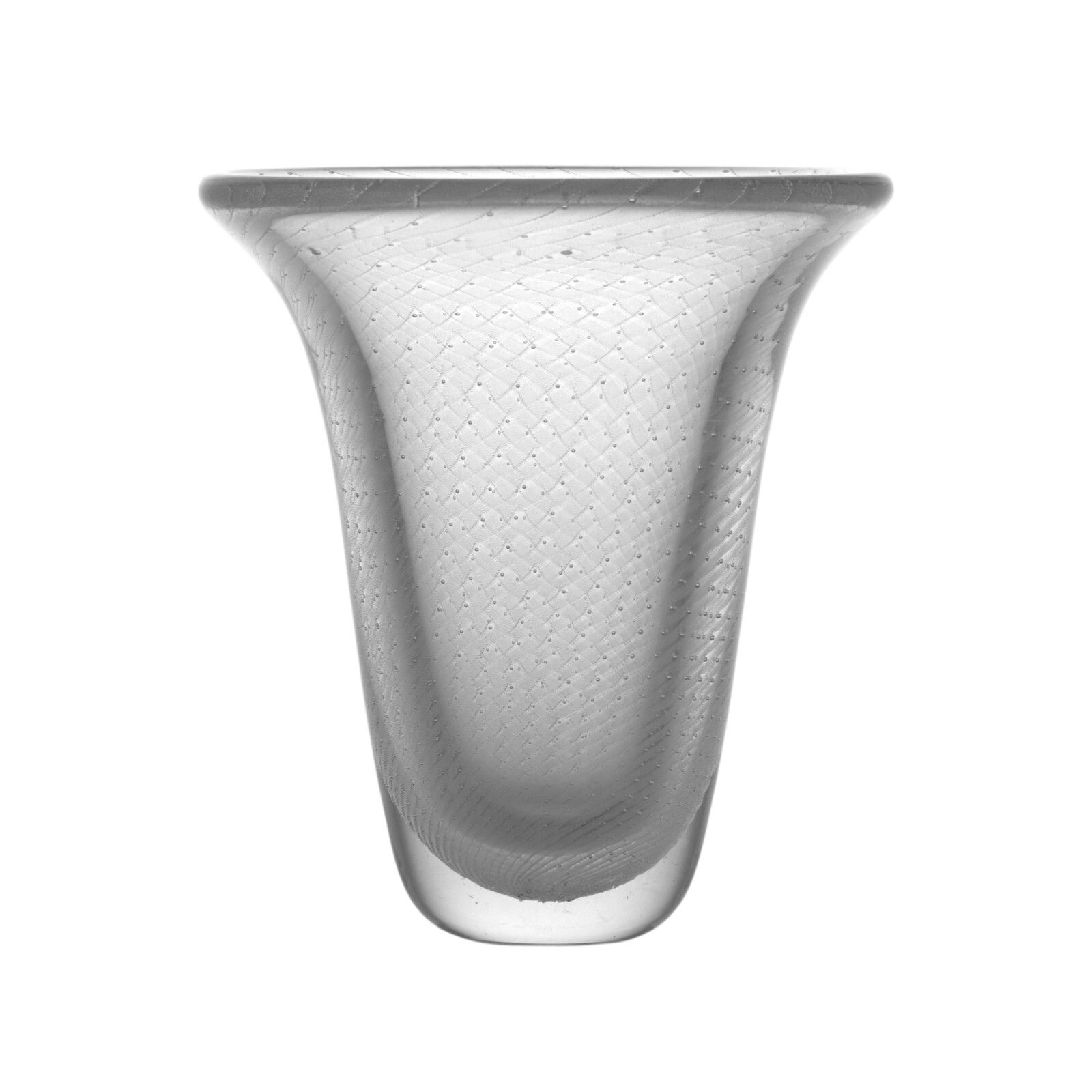 Nuutajarvi Notsjo Glass Kaj Franck Harso Vase 5 1/2" photo furniture