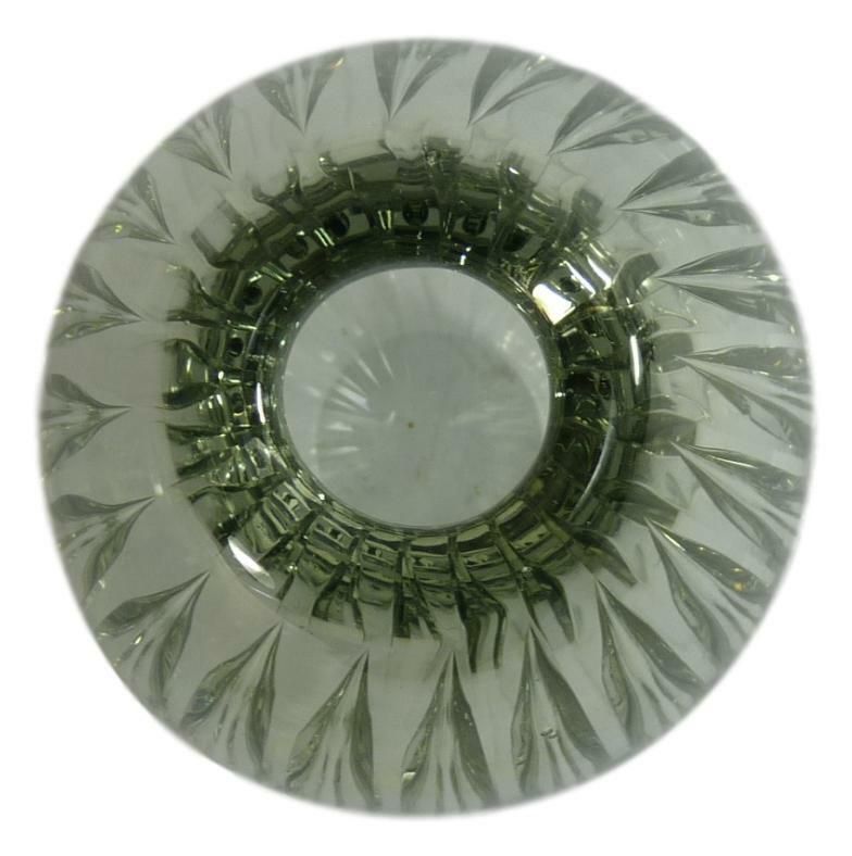 Nuutajarvi Notsjo Glass Kaj Franck Kaisla (Reed) Vase 4 3/4" 1953 photo 225.0