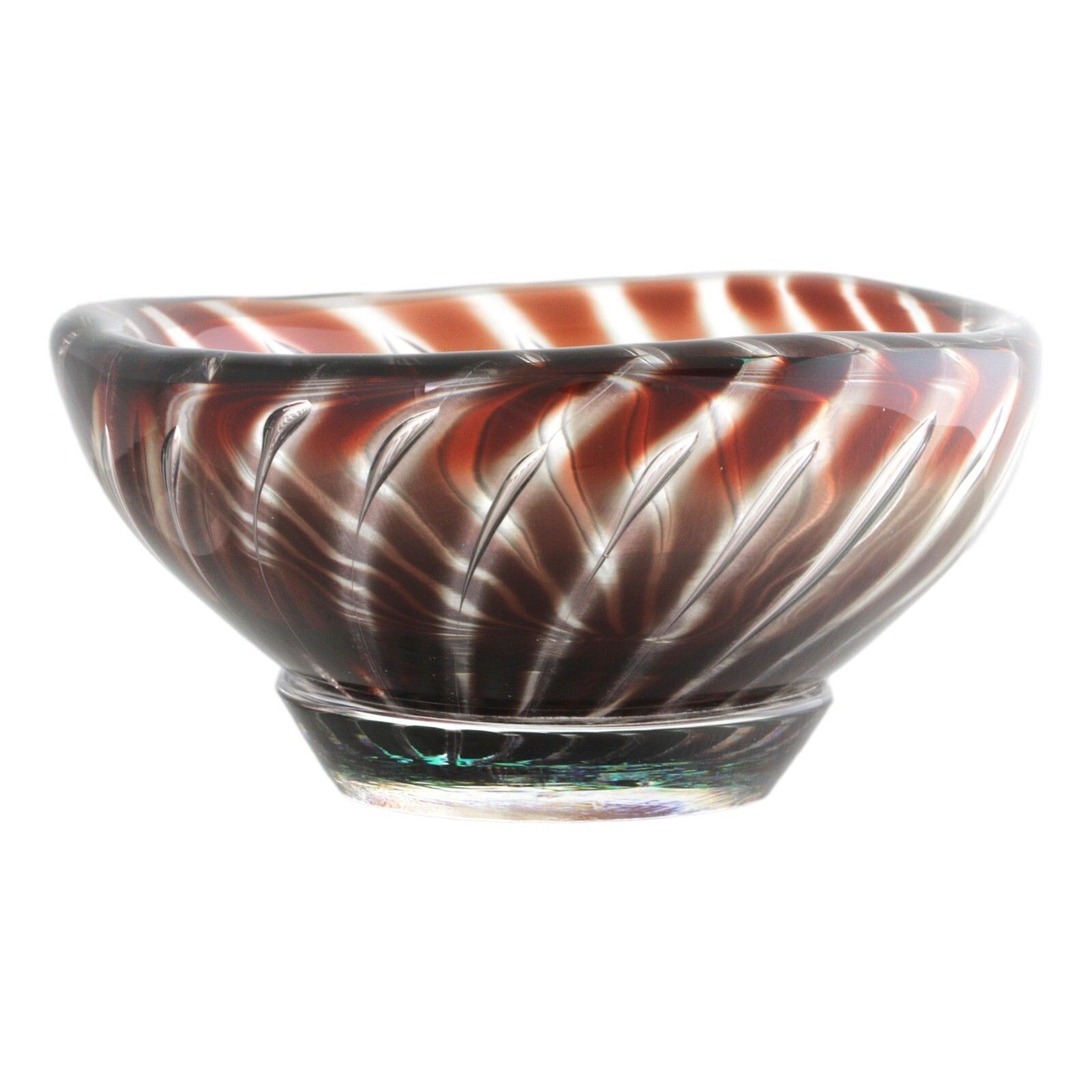 Orrefors Glass Sweden Edvin Ohrstrom  Ariel Glass Bowl 1711e 1952 photo furniture
