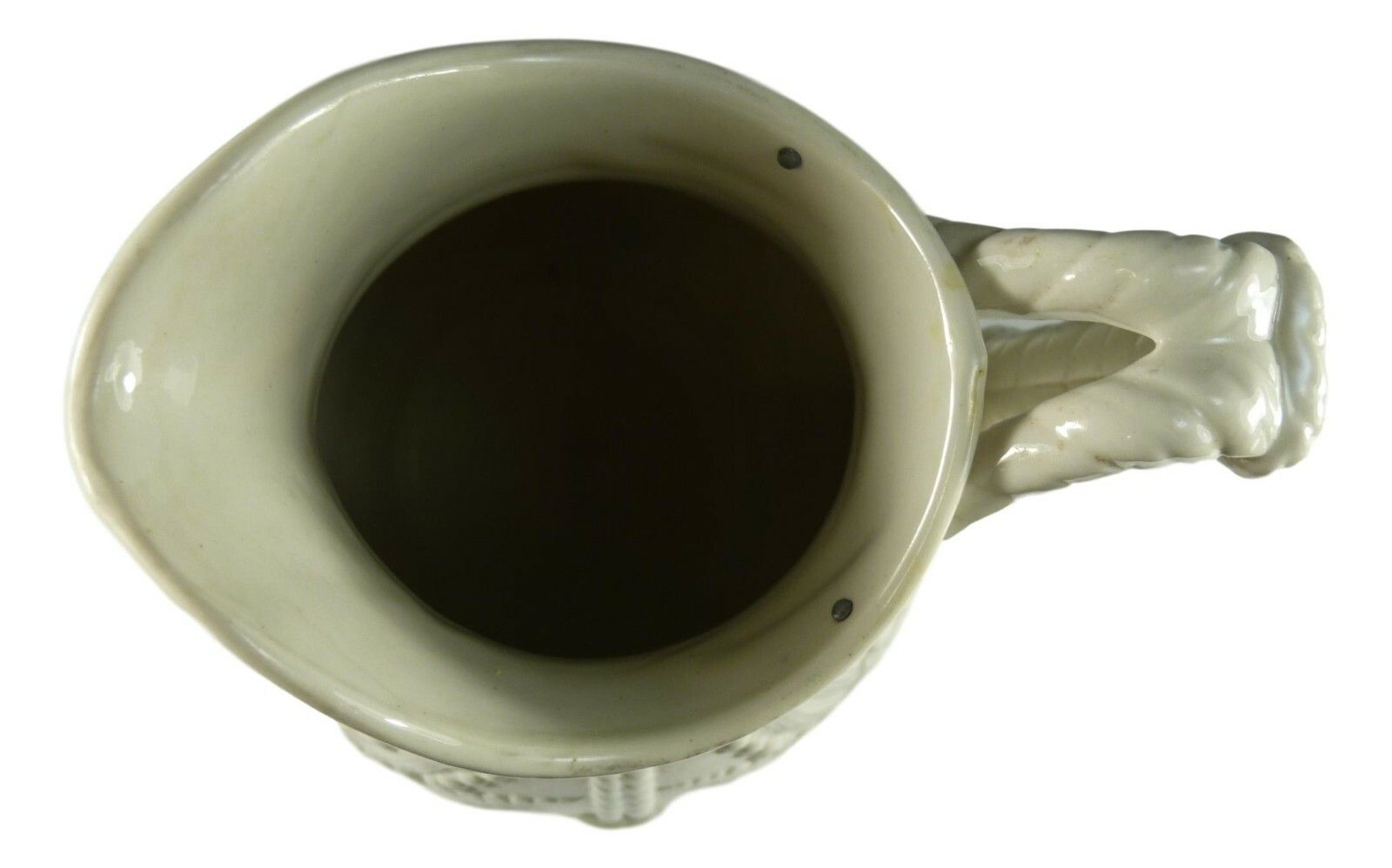 J Edwards And Son Dale Hall Lily Of The Valley Relief Moulded Jug 9" 1860's photo vinterior