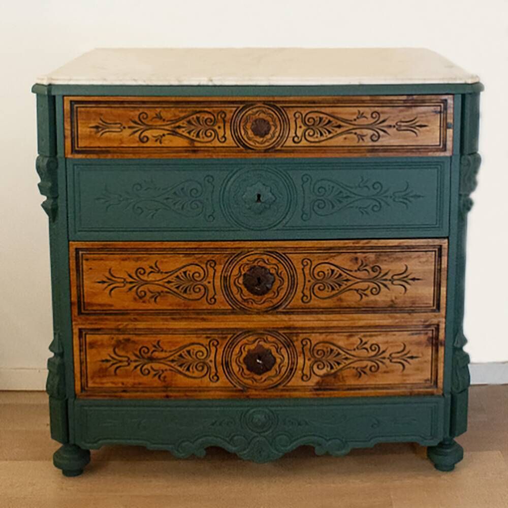 1350.0 Antique Chest Of Drawers, Spain, 19th Century photo