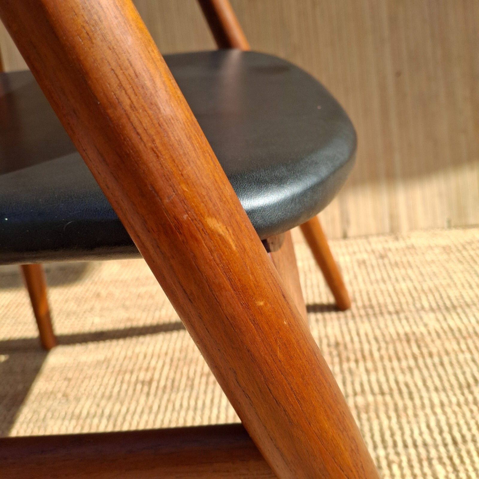 photo furniture Fab Mid Century Danish 1960s Erik Kirkegaard For Glostrup Teak Black Armchair