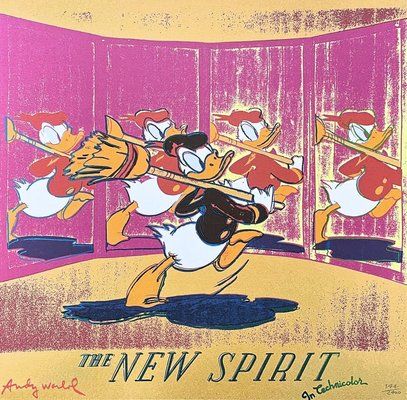 Andy Warhol, Donald Duck, 1980s, Print