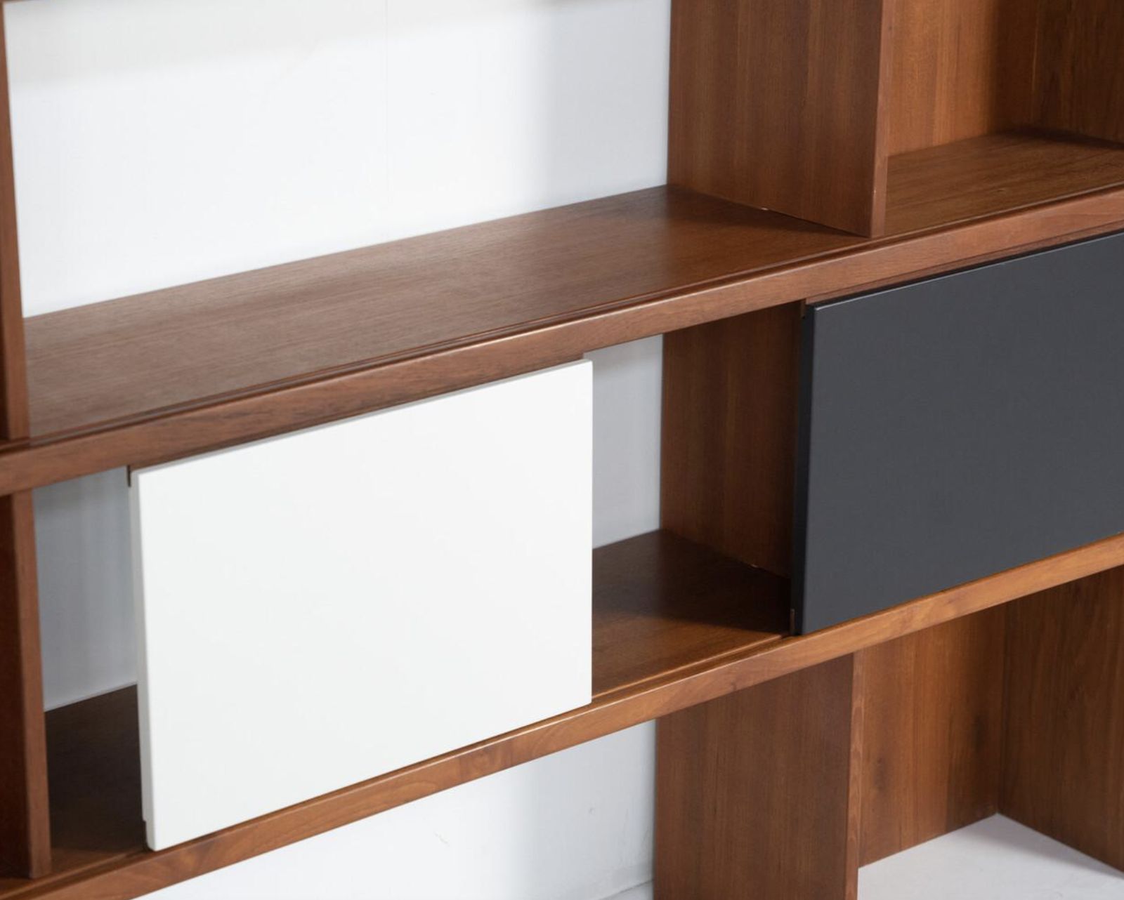 Mid Century Bookcase By Ilmari Tapiovaara, La Permanente Mobili Cantu, 1950s photo for sale