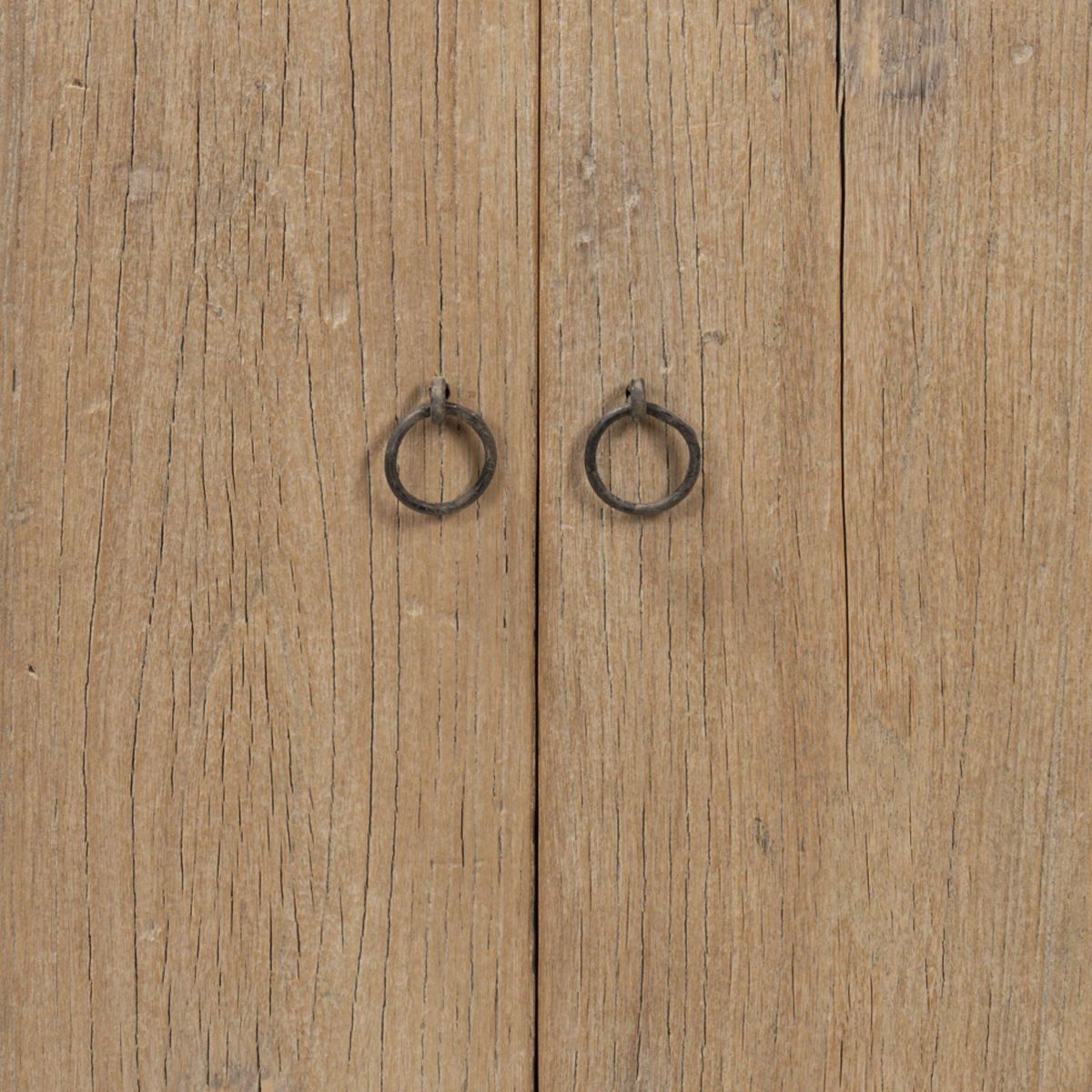 Tapered Natural Elm Cabinet, Traditional photo vintage