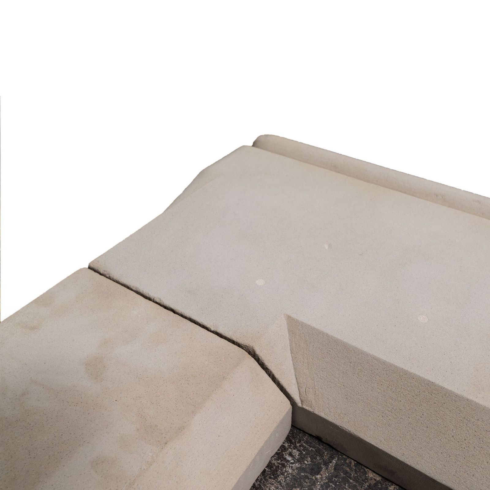 Antique Victorian Sandstone Fireplace Surround photo for sale