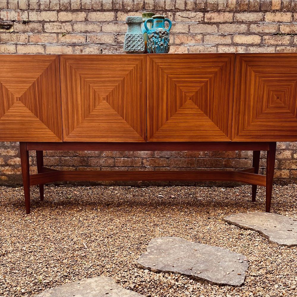 Mid Century Rosewood Sideboard By Rudolf Glatzel For Fristho Franeker, 1960s