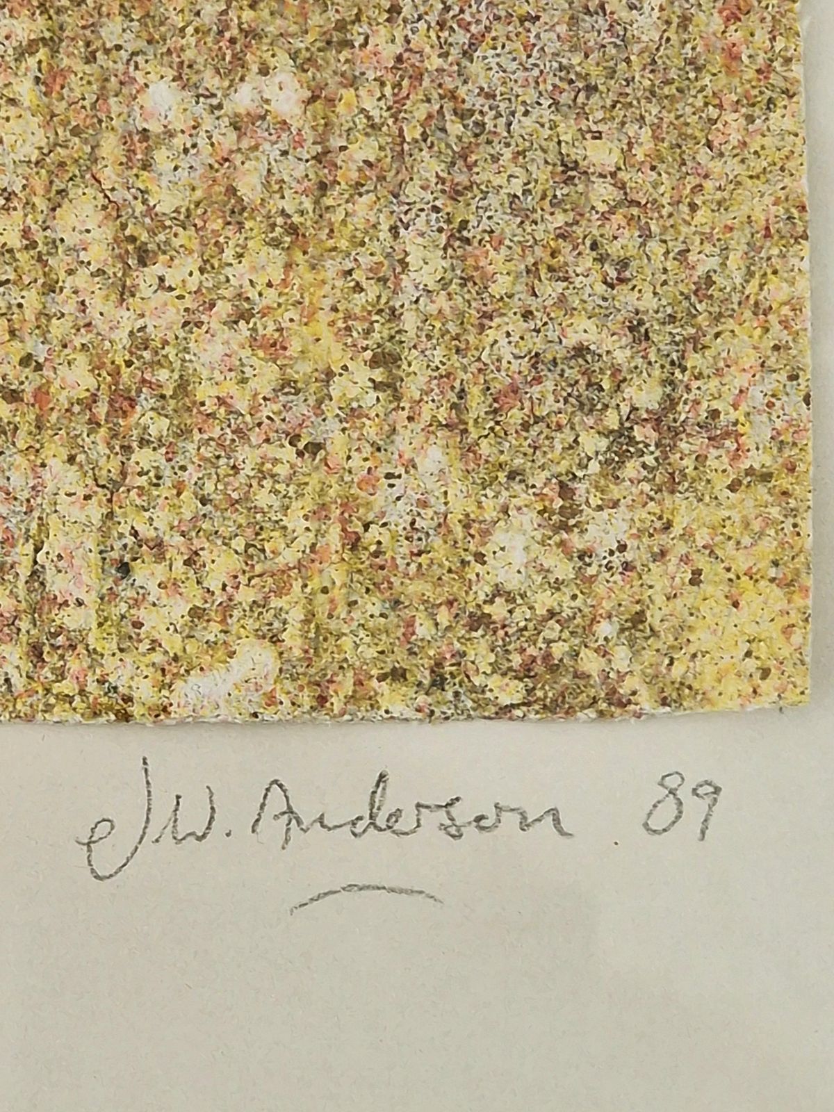 Rare Artist's Proof, Jim W Anderson Re, "Faceless Horde (The Revolution Of The Shirts)", Collagraph On Handmade Paper, Framed,1989 photo buy