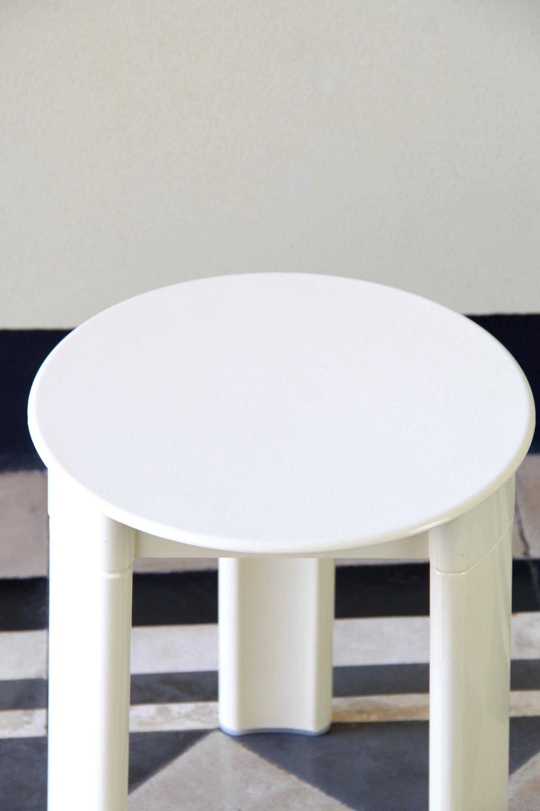 Giacomino, Vintage Space Age Stool By Olaf Von Bohr For Gedy, Italy, 1970s photo vinterior