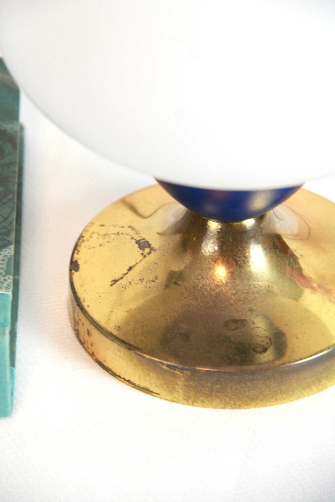 Grazia E Gioia, Mid Century Vintage Bedside Table Lamps, Set Of 2, Italy, 1960s photo vinterior