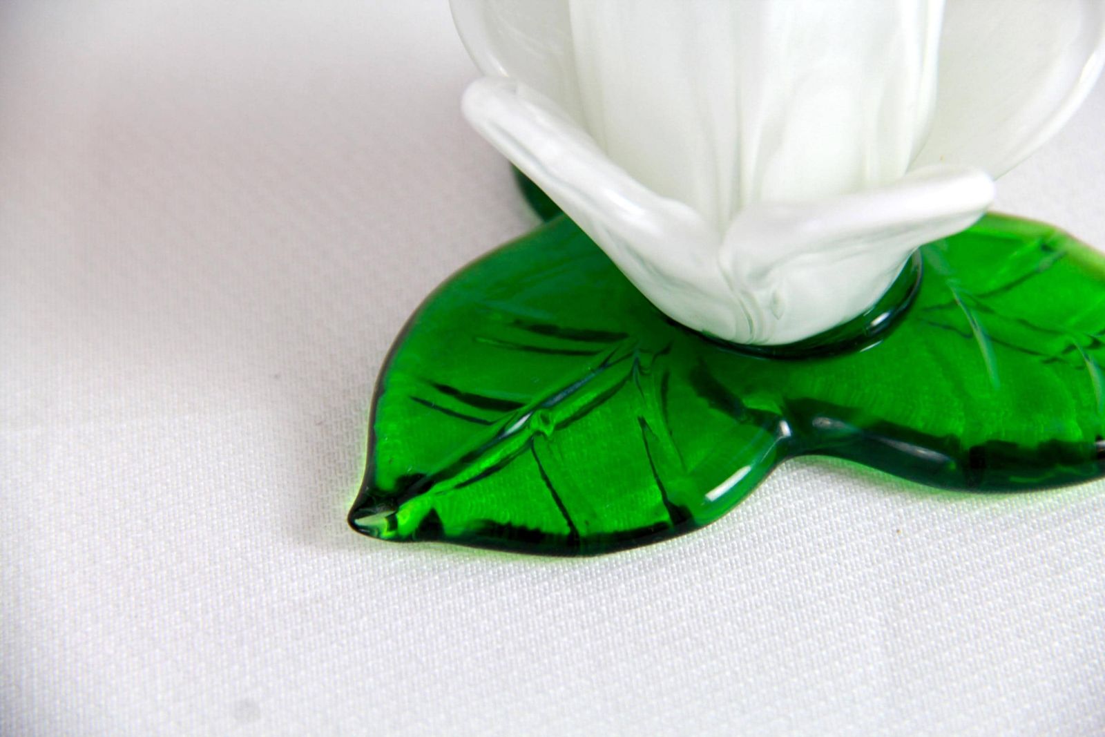 Bucaneve, Vintage Murano Flower Candle Holder, Italy, 1970s photo Home Decor
