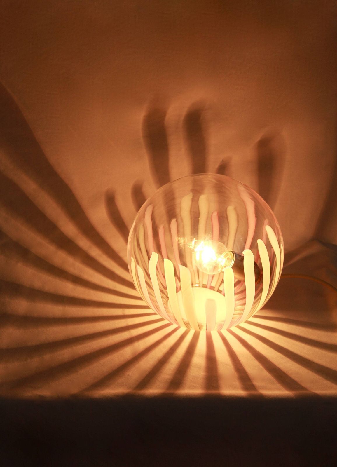 Bollicina, Vintage Pink Murano Lamp By La Murrina, Italy, 1970s photo buy