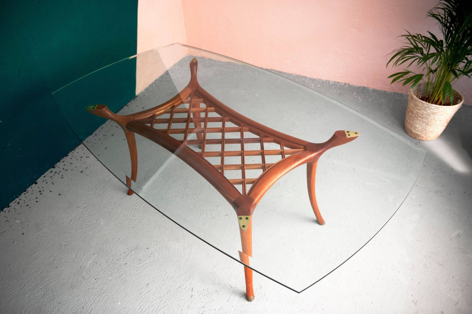 photo furniture Camarillo Brillo, Italian Table By Roberto Lazzeroni For Ceccotti Collezioni, 1989