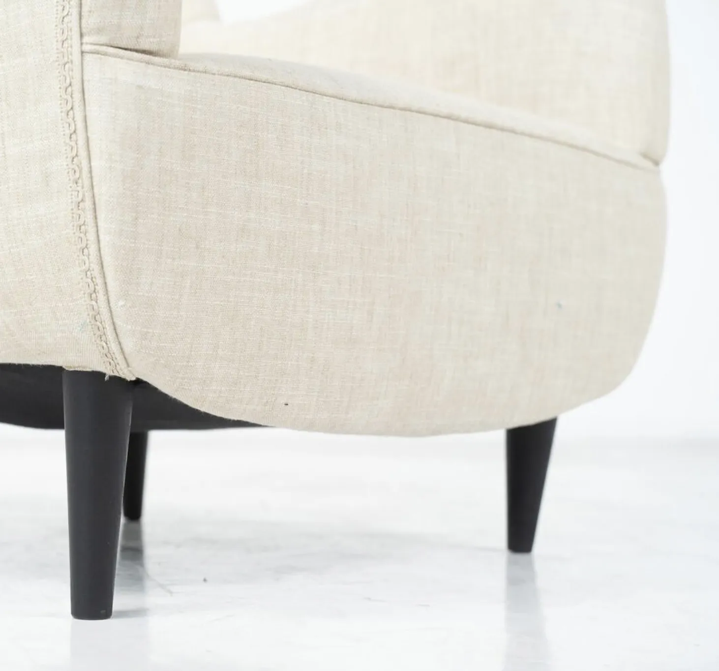 Pair Of Mid Century Italian Armchairs, Italy, 1960s – New Upholstery photo Furniture