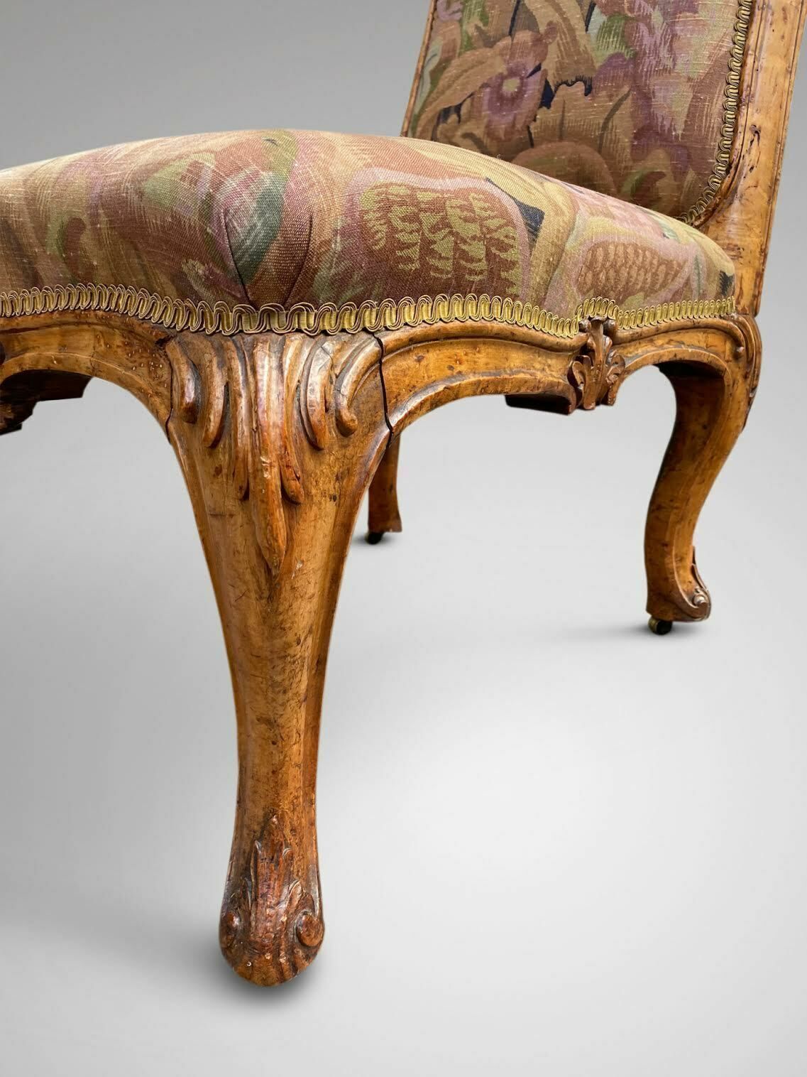Stunning 19th Century Burr Elm Nursing Chair photo buy