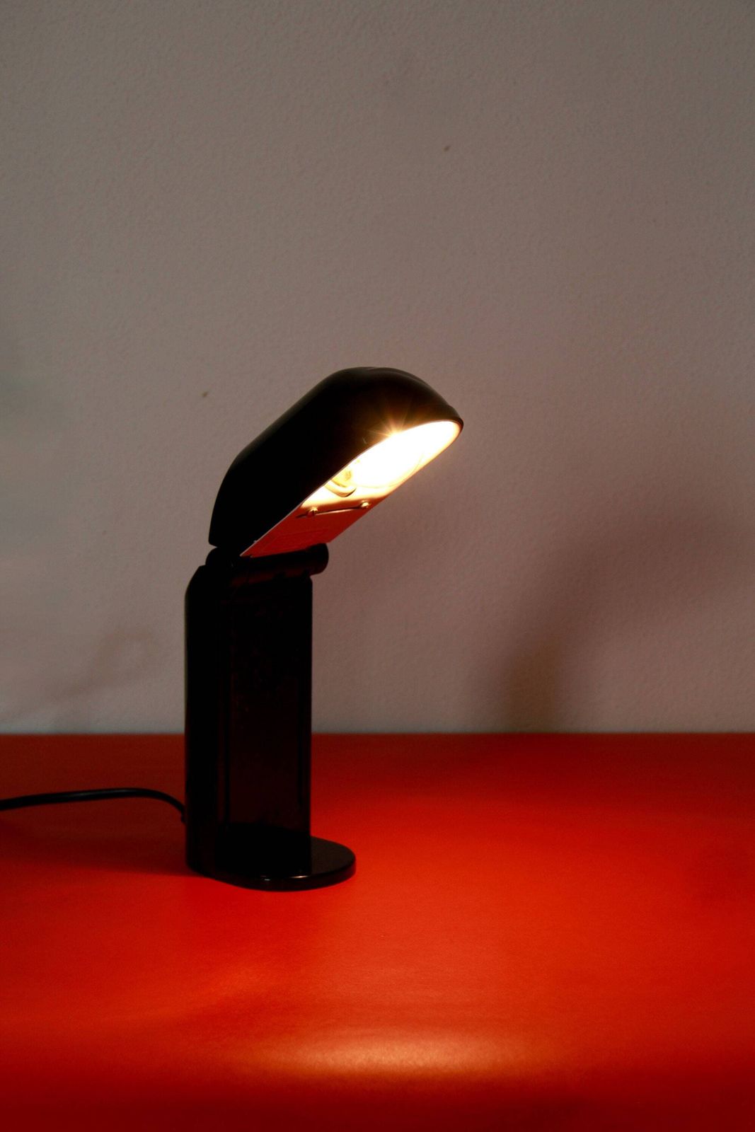 photo for sale Manon, Set Of 2 Postmodern Black Table / Wall Lamps By Yamada Shomei For Tronconi, Italy, 1980s