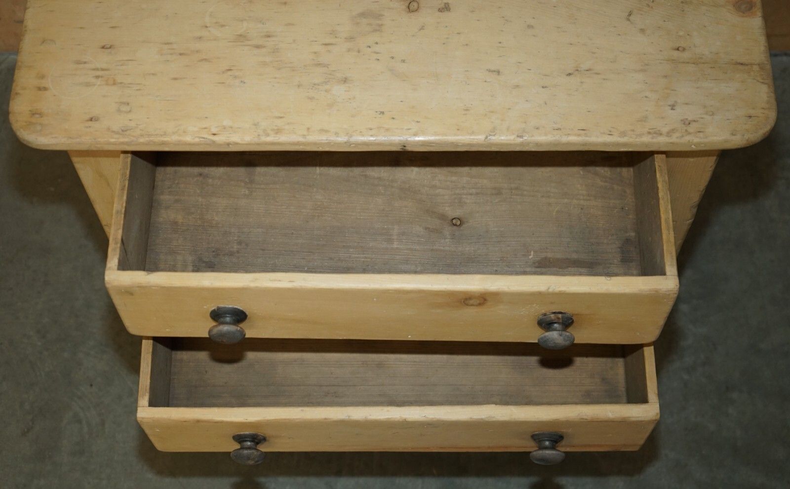 photo buy Super Rare Antique Georgian Circa 1800 Pine Housekeepers Drawers Sideboard
