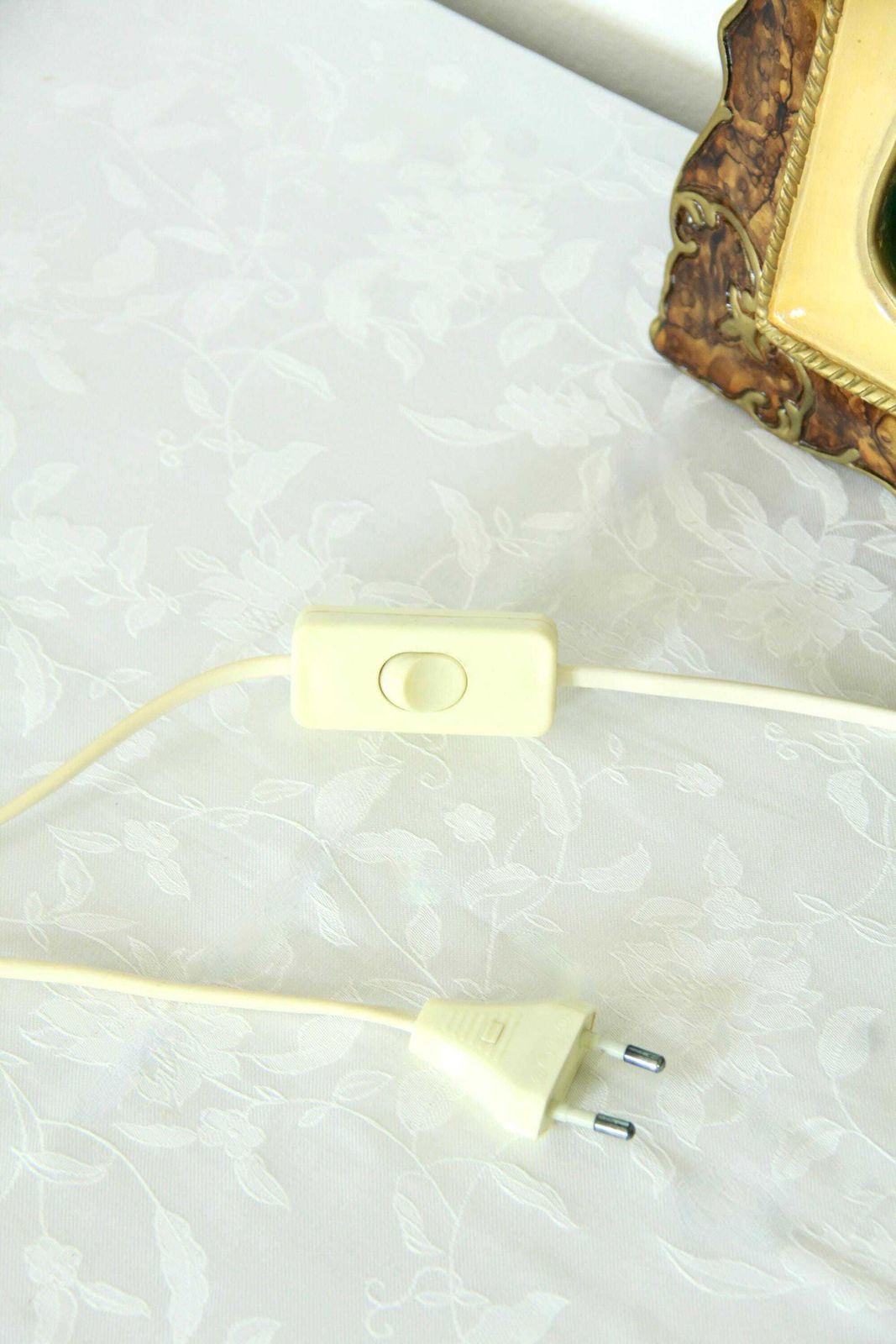 photo furniture Lippina, Antique St. Mary Art Deco Wall Picture/Lamp, Italy, 1940s