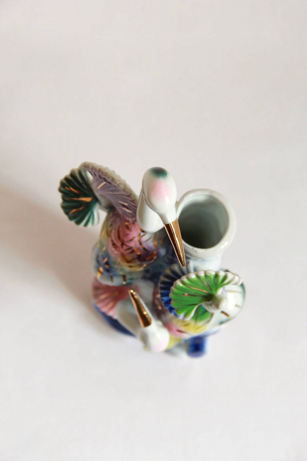 Aironi, Art Deco Porcelain Vase, Italy, 1940s photo buy