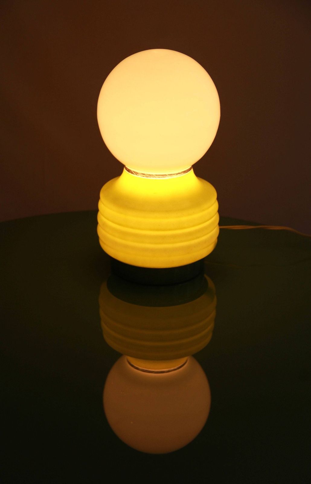 Pisellino, Space Age Glass Lamp, Italy, 1960s photo 235.0
