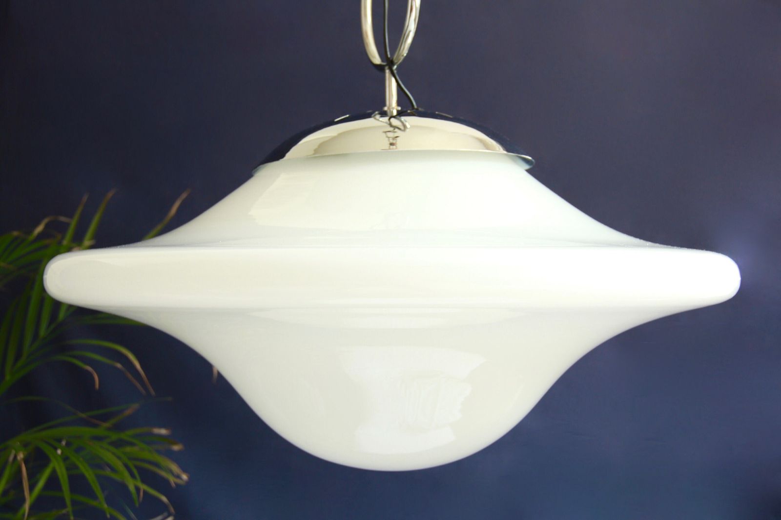 Goccia, Imposing Rare Space Age Murano Ceiling Lamp By Artemide, Italy, 1970s photo furniture