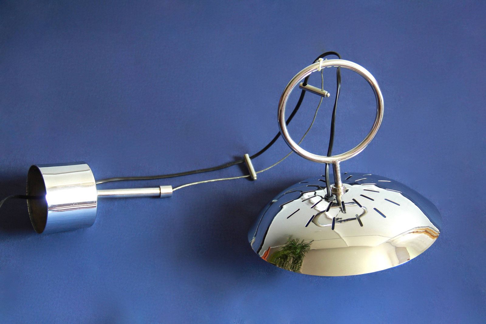 Goccia, Imposing Rare Space Age Murano Ceiling Lamp By Artemide, Italy, 1970s photo vintage