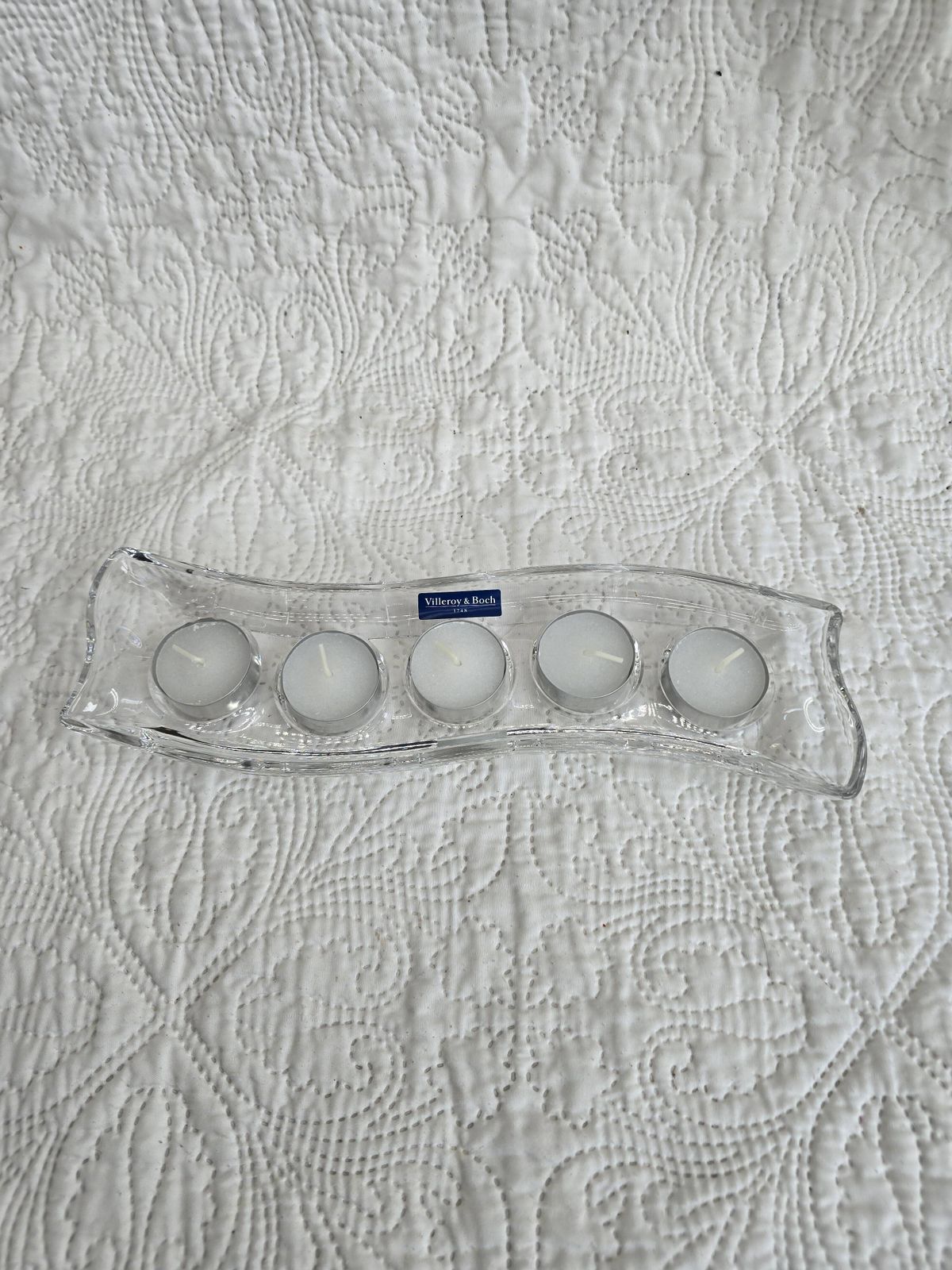 Villeroy & Boch 5 Candle Crystal Candle Holder photo 71.0