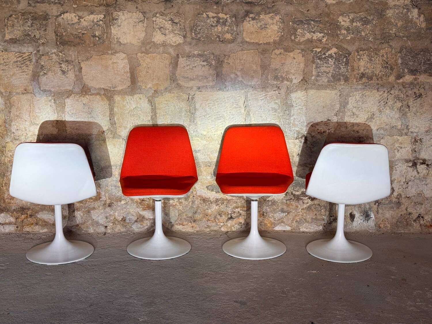 4 Tulip Chairs   Börje Johanson photo furniture