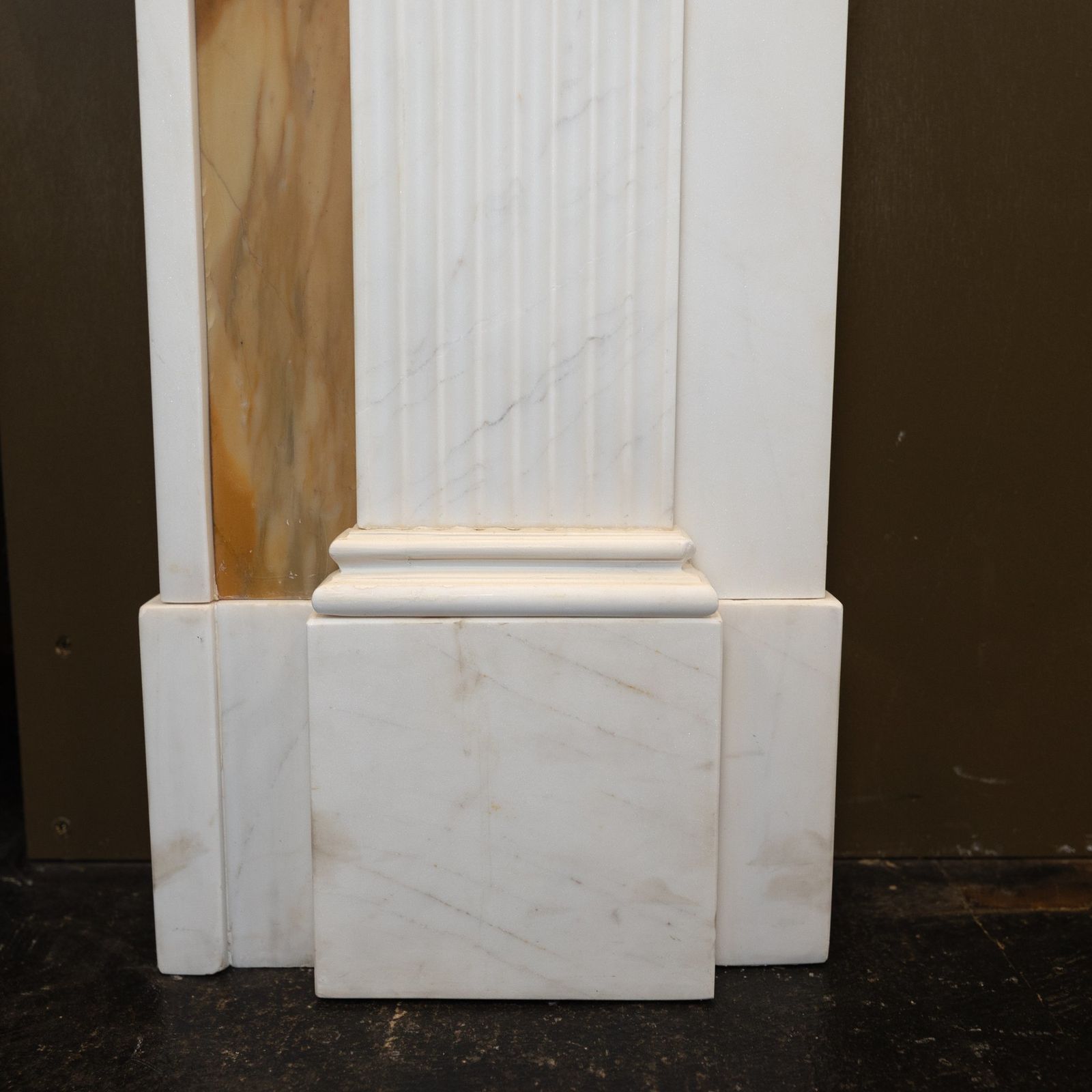 Georgian Style Statutory & Sienna Marble Fireplace Surround photo 6500.0