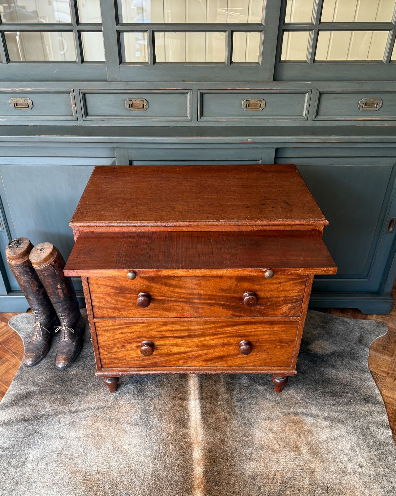 19th Century Mahogany Dressing Chest photo for sale