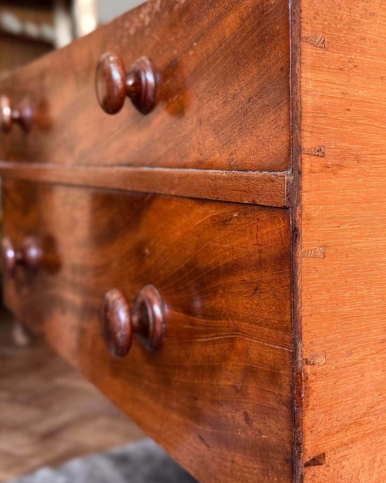 19th Century Mahogany Dressing Chest photo vinterior