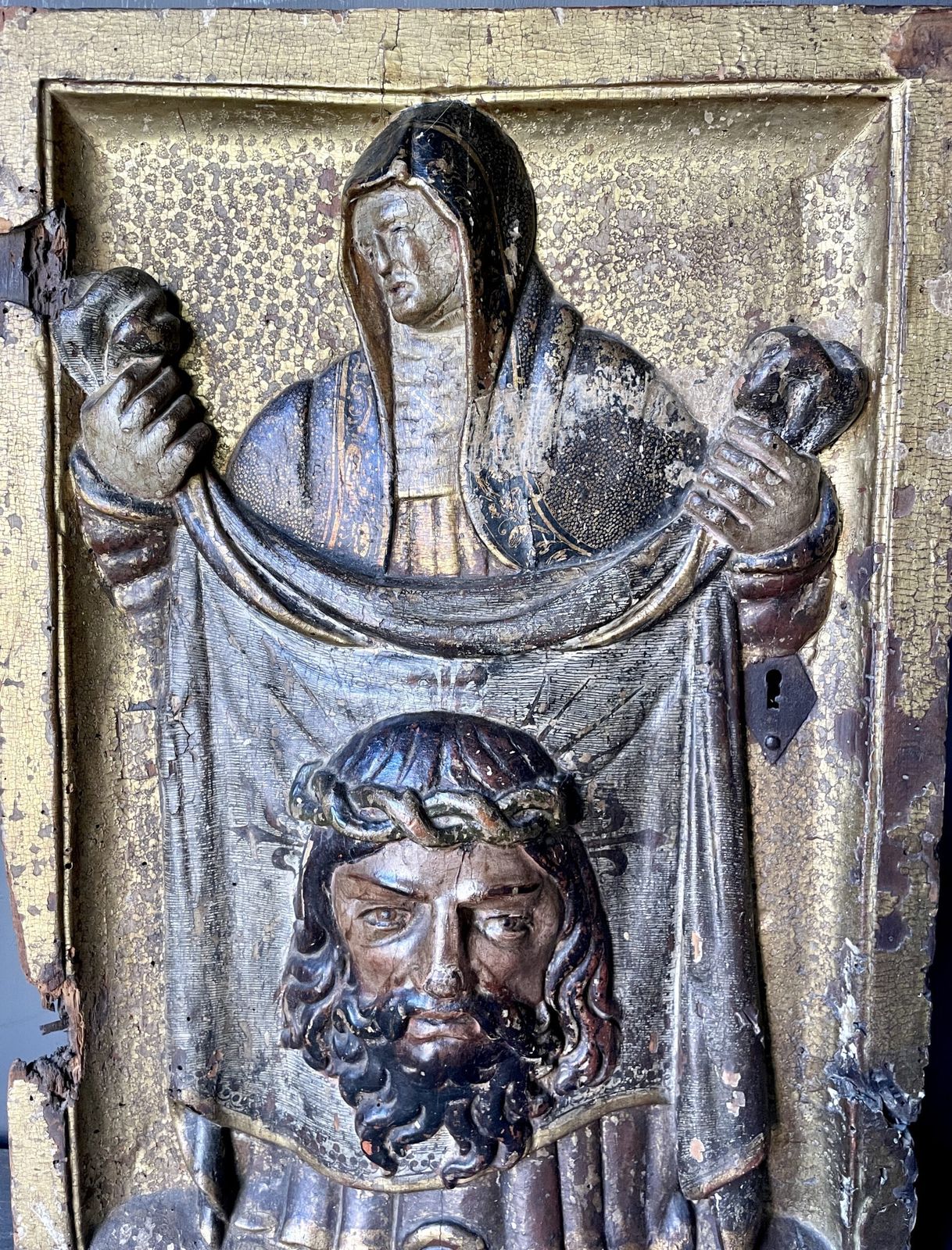 17th Century Tabernacle Door., 18th Century And Earlier photo for sale