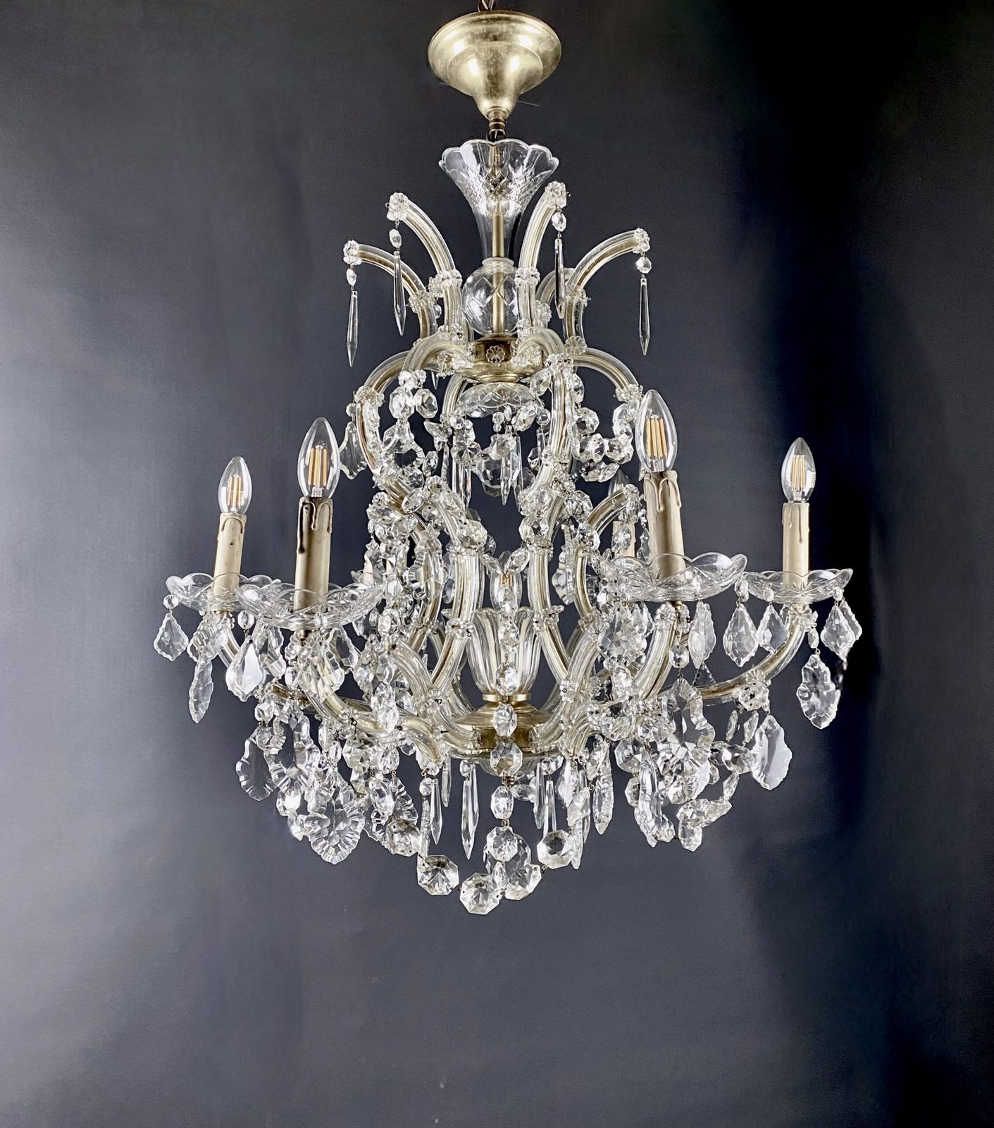 Italian Marie Therese Florentine Chandelier photo Lighting