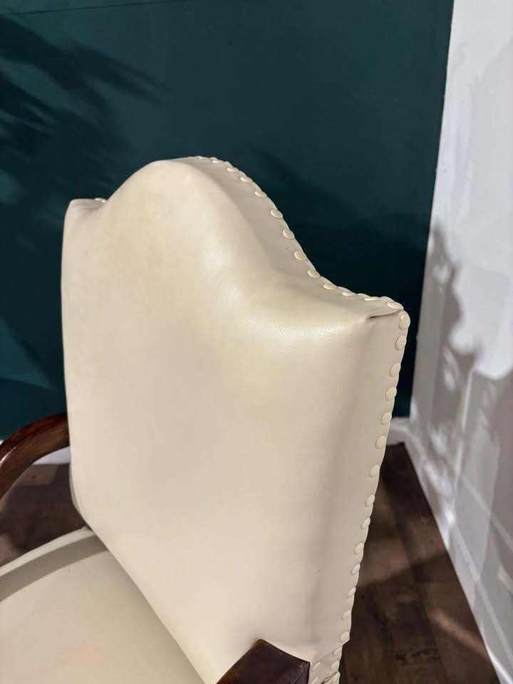 photo buy Leather Upholstered Side Armchair