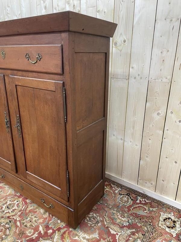Armoire Basse En Chêne Massif, 1800s photo Furniture