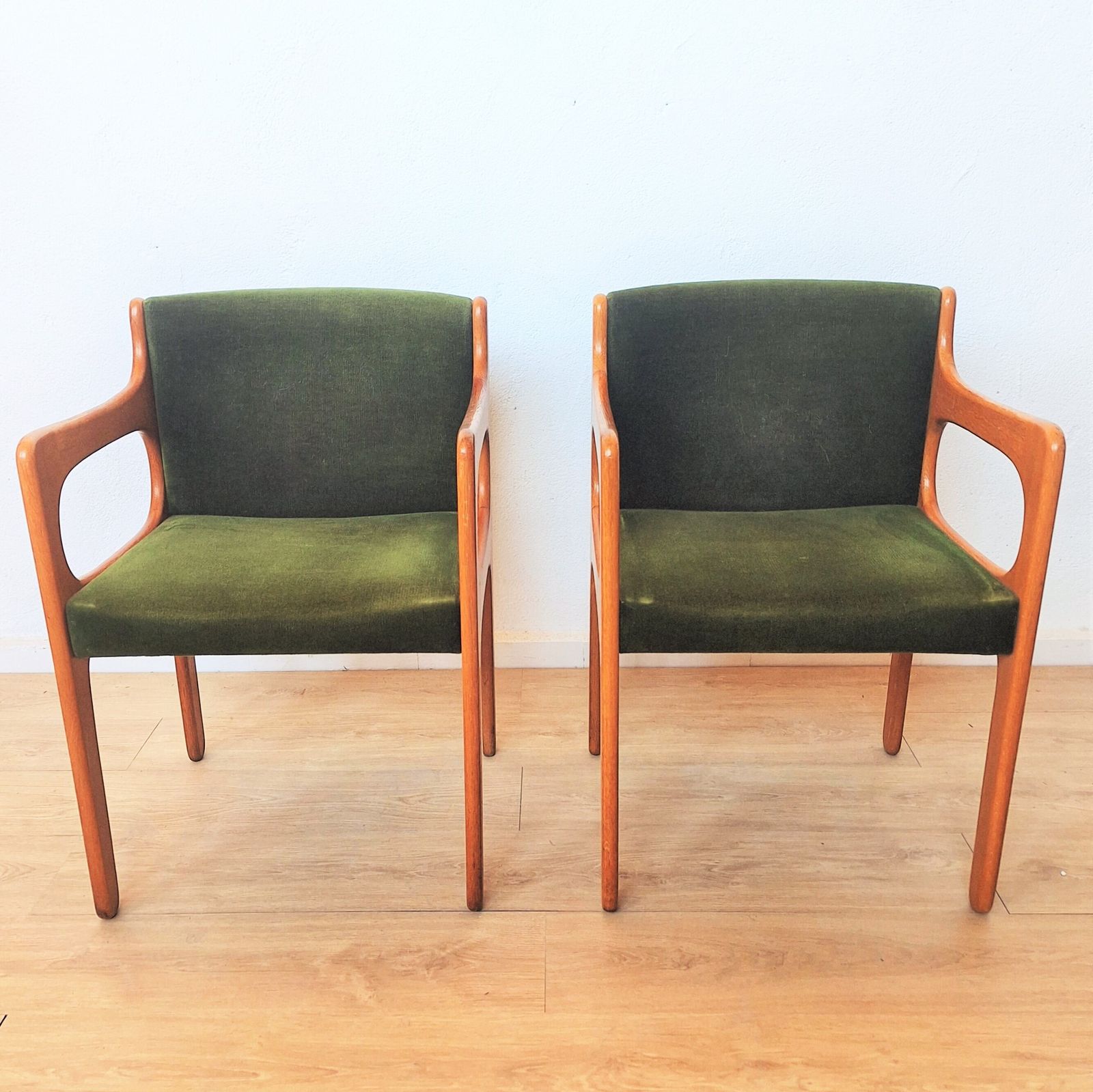 Two Vintage Armchairs In Scandinavian Style. 1960   1969 photo vinterior