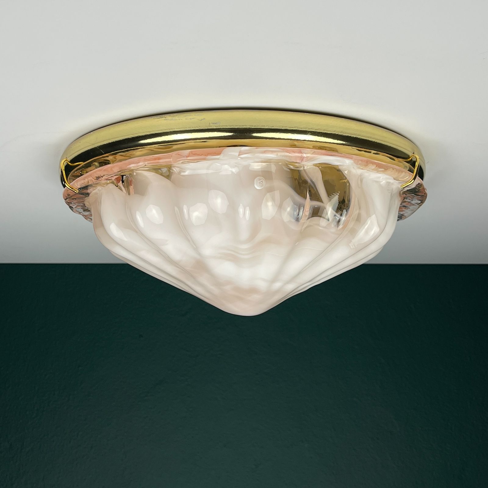 Vintage Murano Ceiling Lamp By "La Murrina", Italy 1980s photo furniture