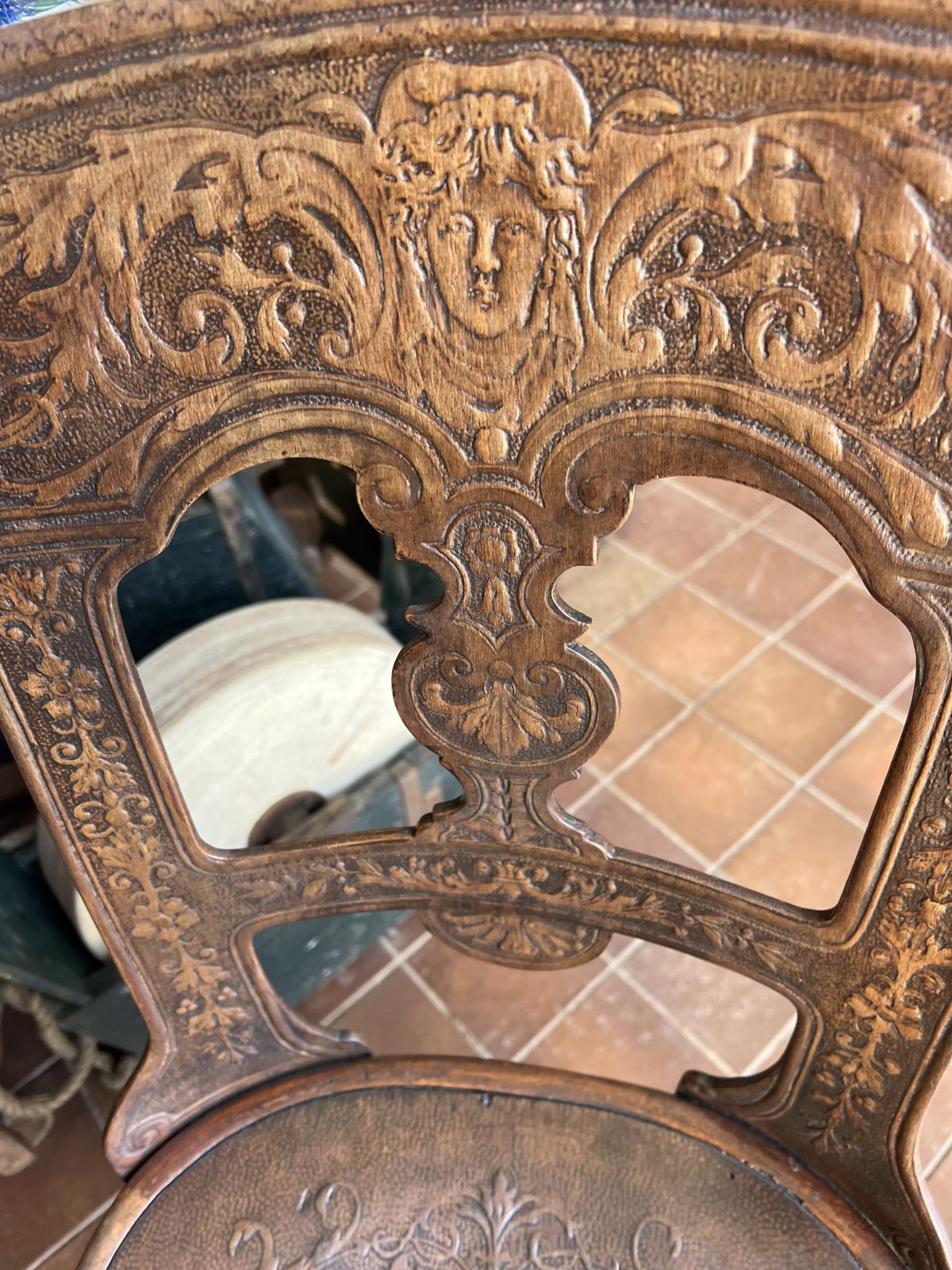 photo vinterior J&J Kohn Of Austria Victorian Rare  Set Of 2 Matching Chairs