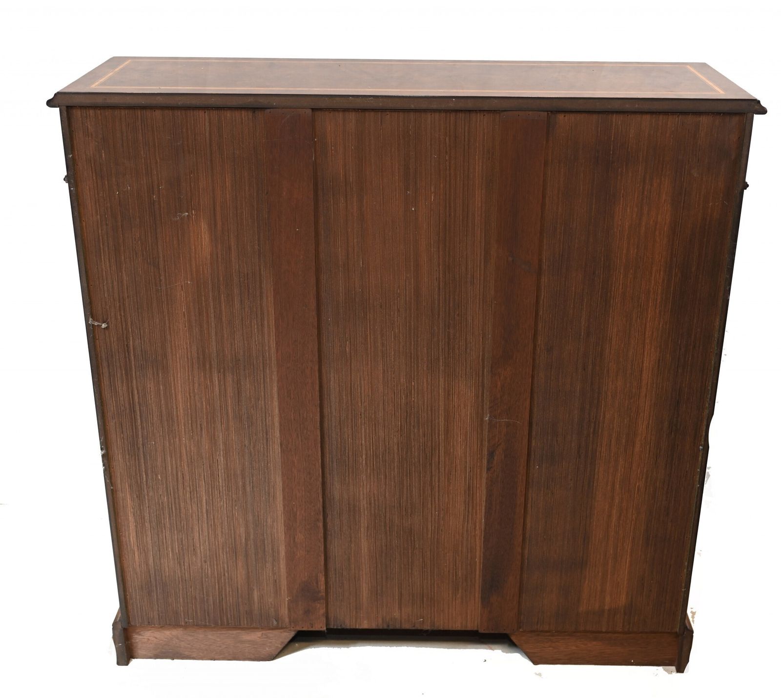 photo vinterior Pair Sheraton Bookcases   Walnut Low Open Front Bookcase