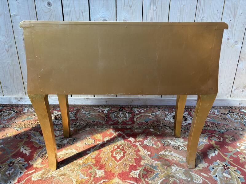 Commode En Bois Doré, 1990s, Mahogany photo Furniture