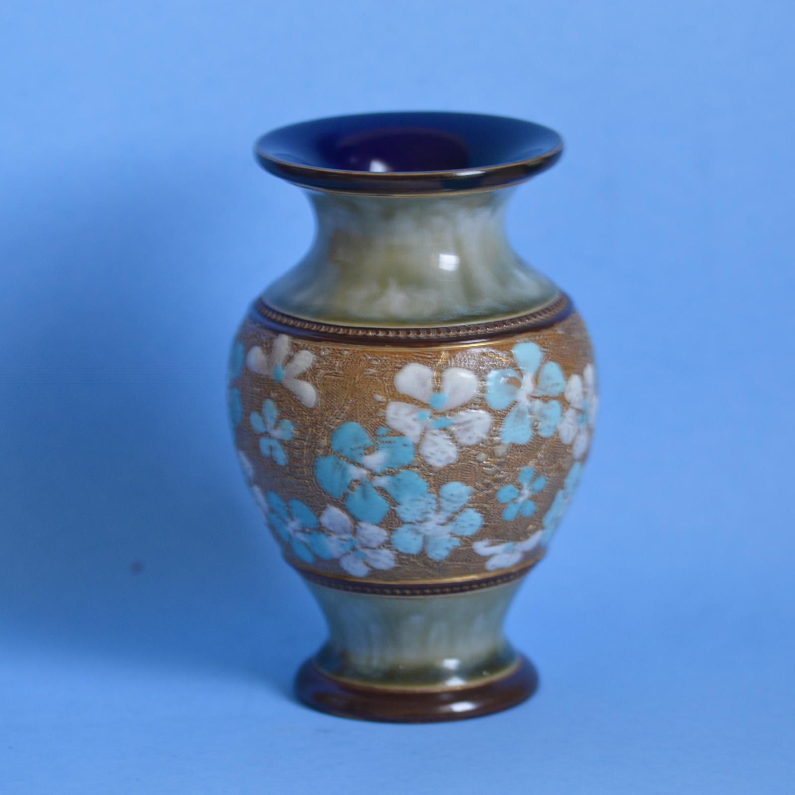 Attractive Pair Of Doulton Lambeth Vases (1885 1902 Slater) photo Home Decor