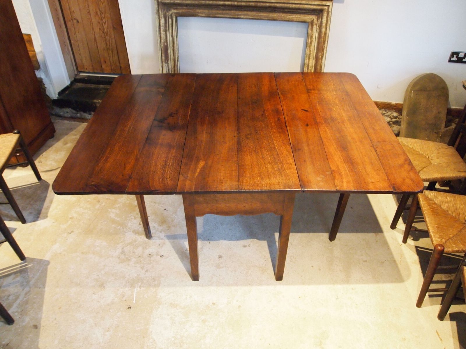 Table Rare Welsh Oak Dining Farmhouse George III C1770 photo Furniture