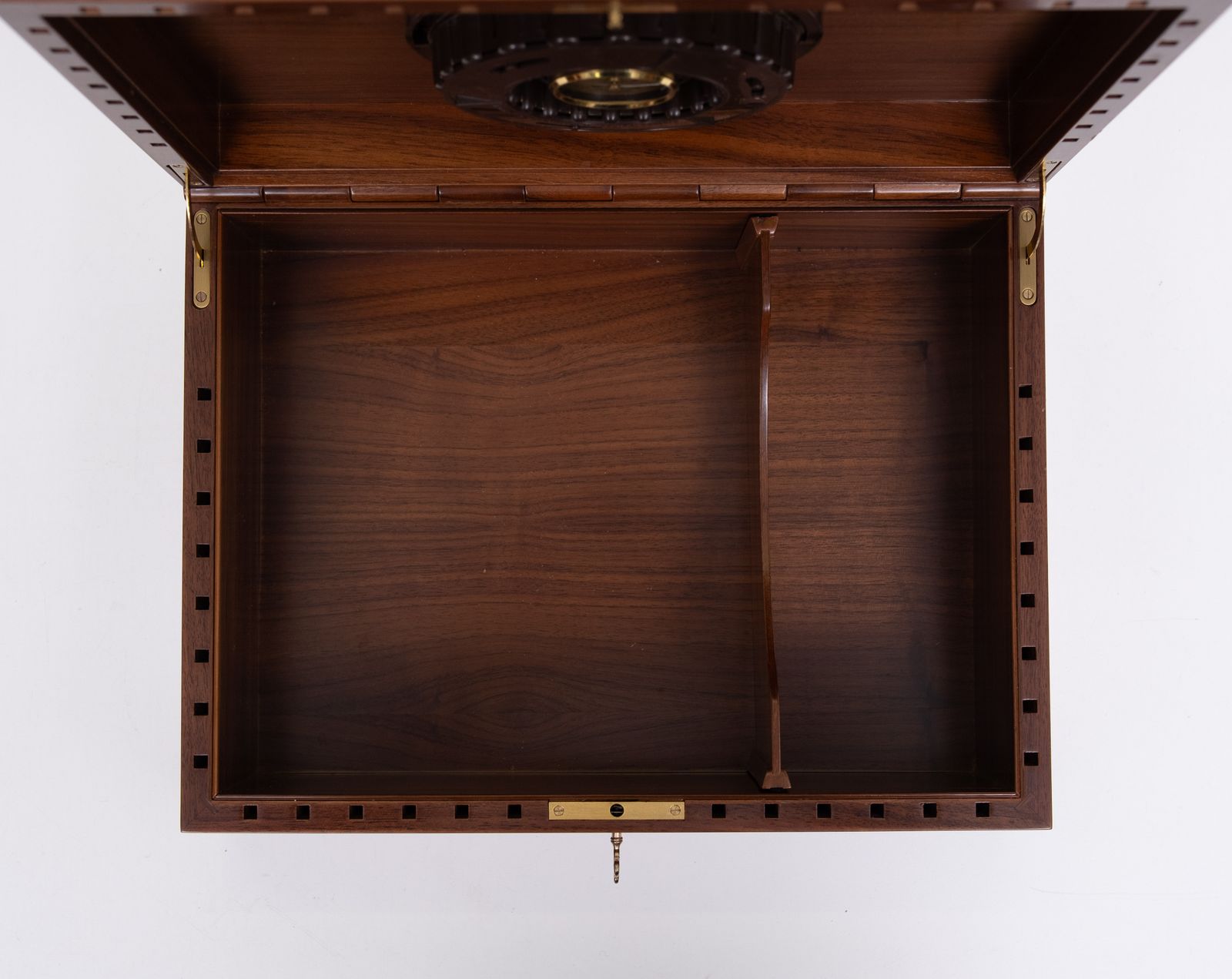 photo for sale Caldelli For Big Ben Cedar Wood Humidor 1970s Italy