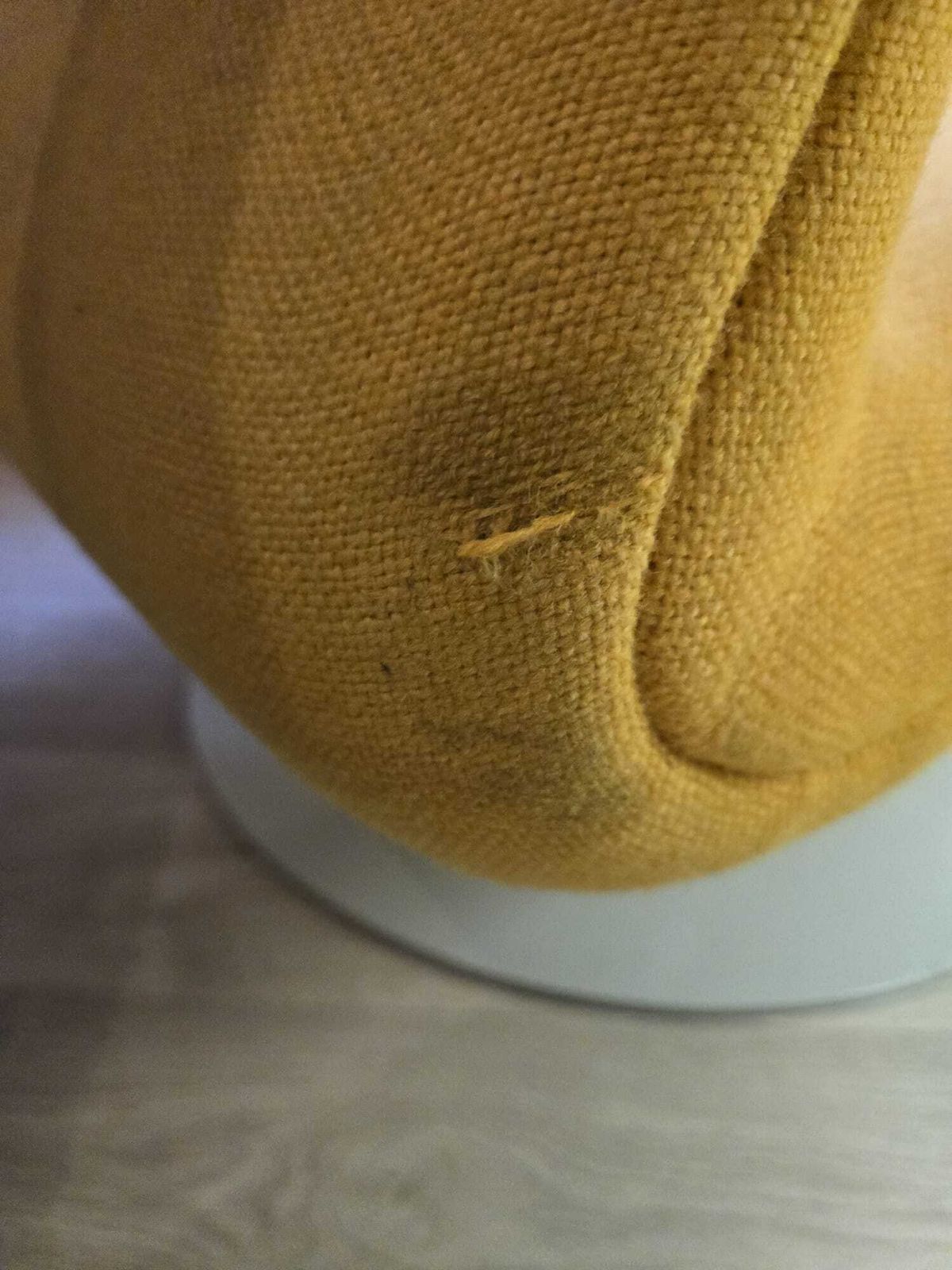 Morten Voss For Fritz Hansen Attitude Chair, Yellow, Swivel Lounge Chair photo Furniture