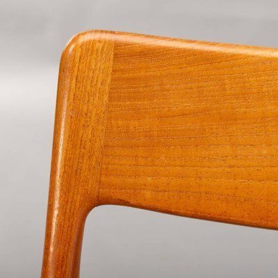 Mid Century #370 Boomerang Chairs In Teak Attributed To E. Christensen For Slagelse, 1962, Set Of 6 photo vintage