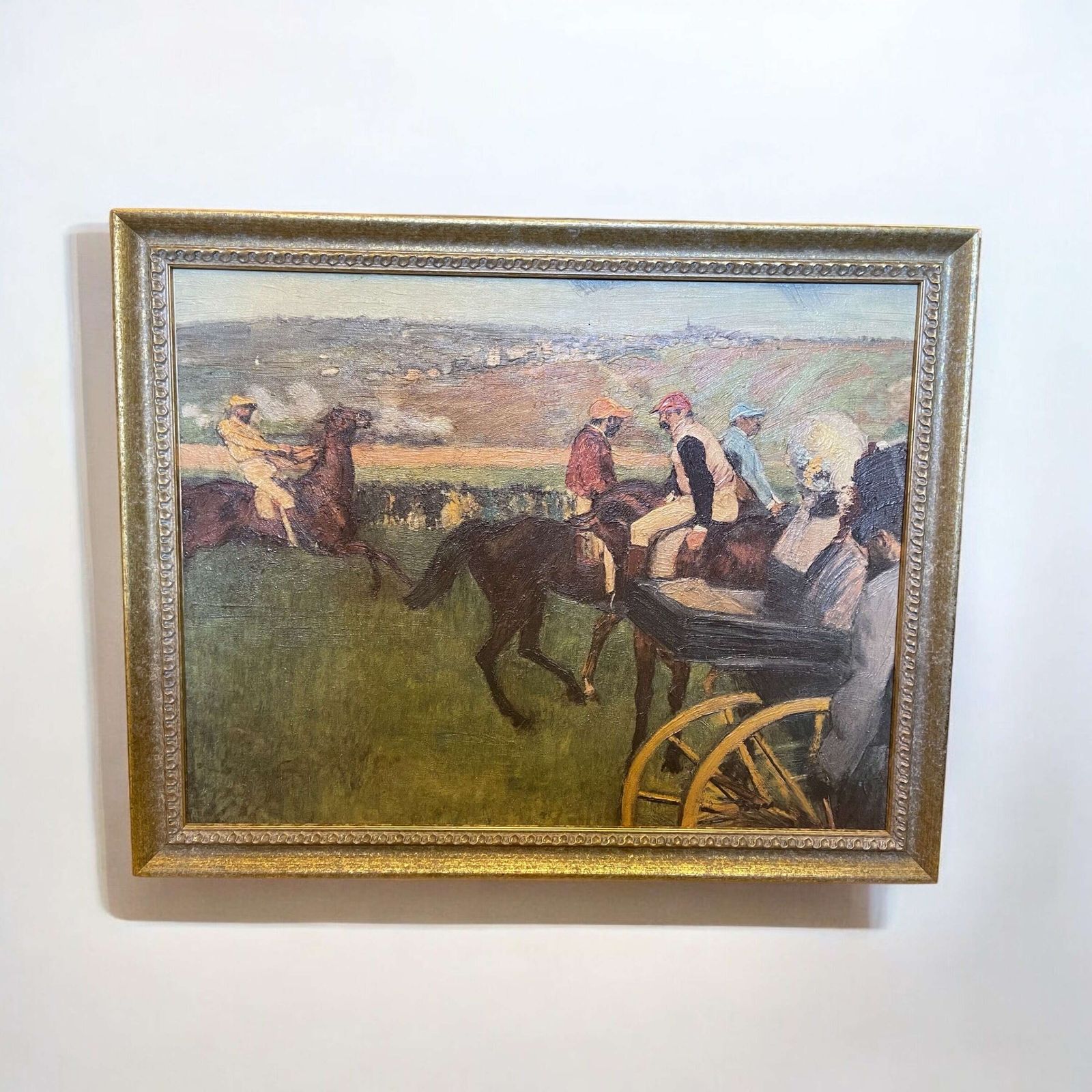 Degas Amateur Jockeys Oil Paiting Artagraph