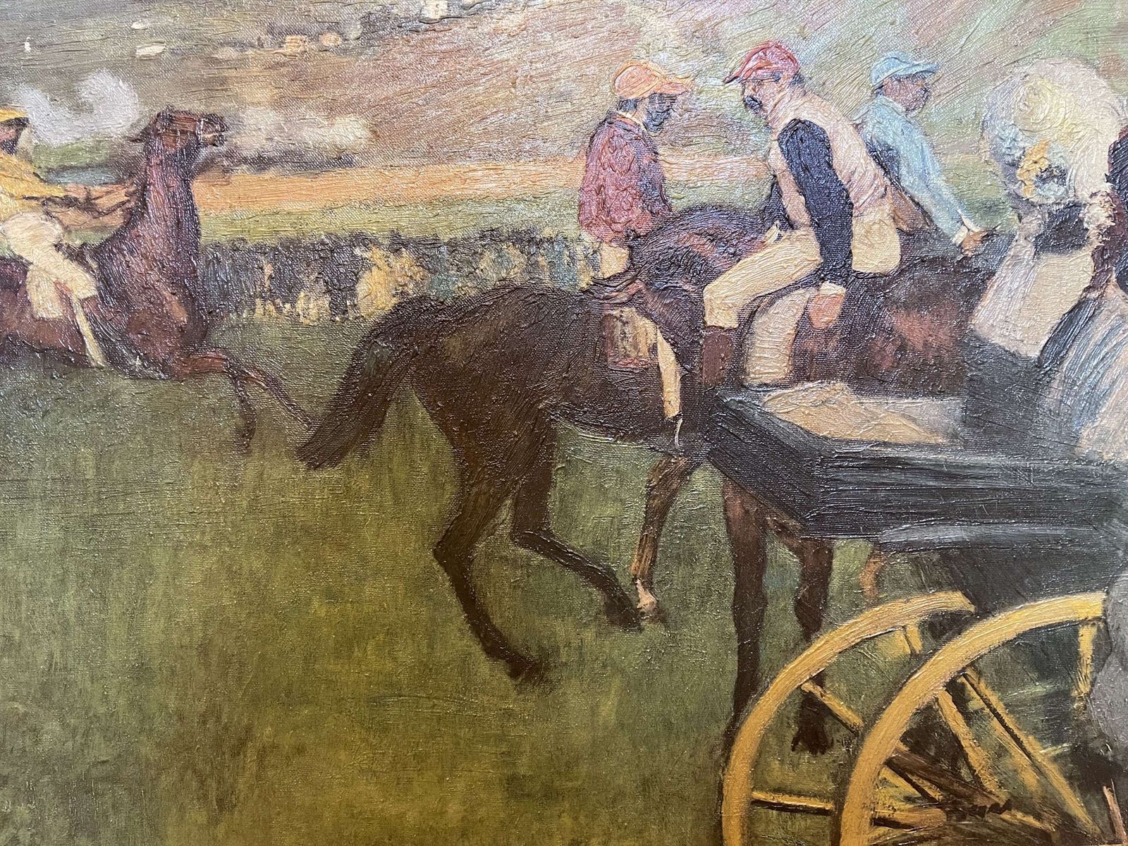 Degas Amateur Jockeys Oil Paiting Artagraph photo Art