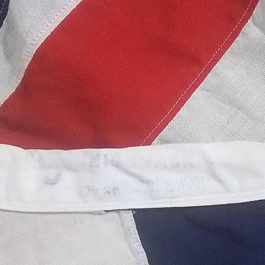 Xl Union Jack Flag, Very Large Union Jack Flag Original Vintage Xl Flag photo vinterior